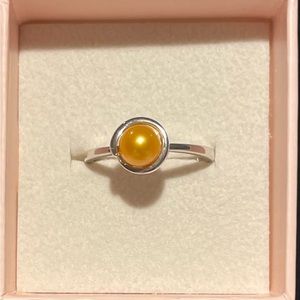 It’s Pearl Time Zenon Ring! Sterling Silver .925! Brand New! Size 9